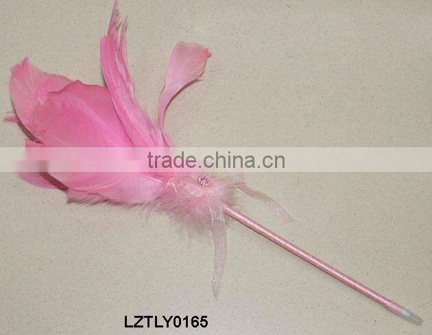 Promotional gifts Goose feather ink pens LZTLY0167