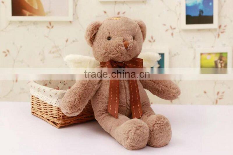 cute soft plush wholesale custom 12 inch teddy bear