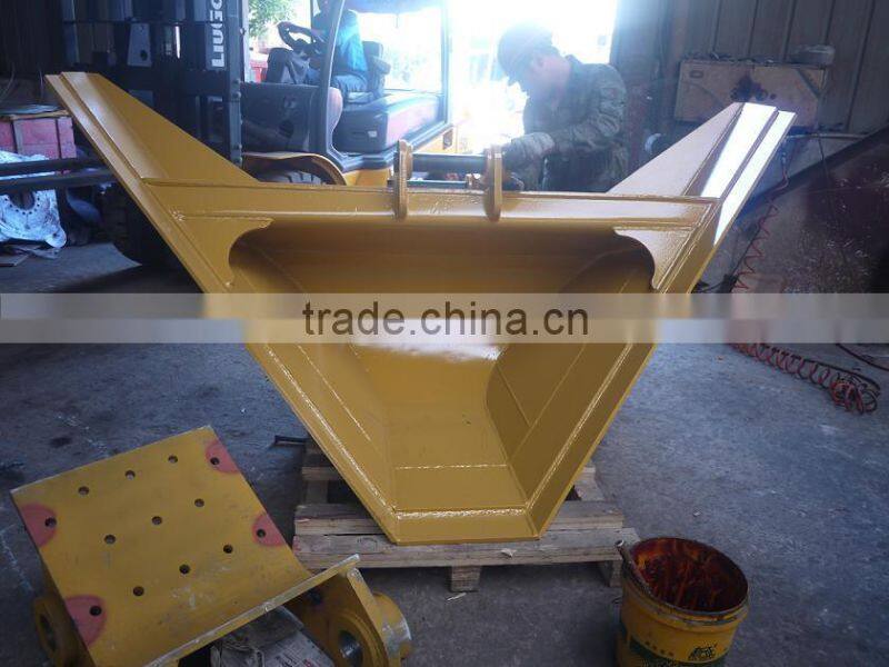 trapezoidal bucket of excavator