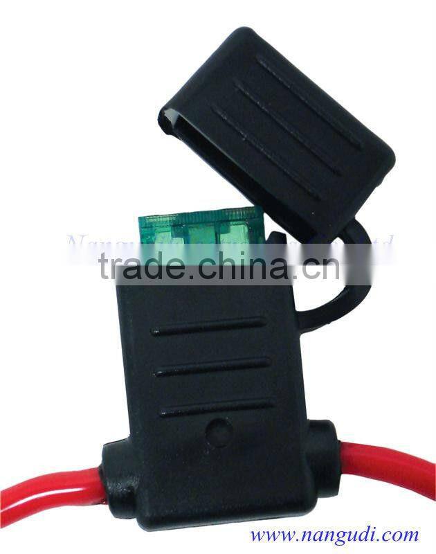 20 amp heavy duty inline fuse holder with 14 guage