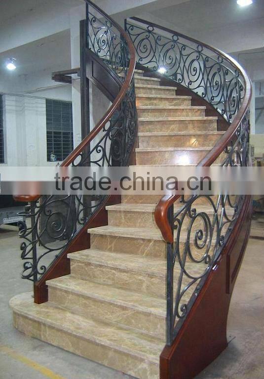 Top-selling wrought iron rail head