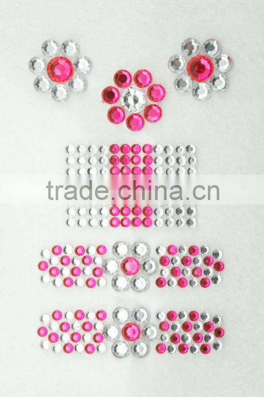 DIY Gemstones Sticker, Acrylic Sticker for Telephone Decoration, Eye Sticker