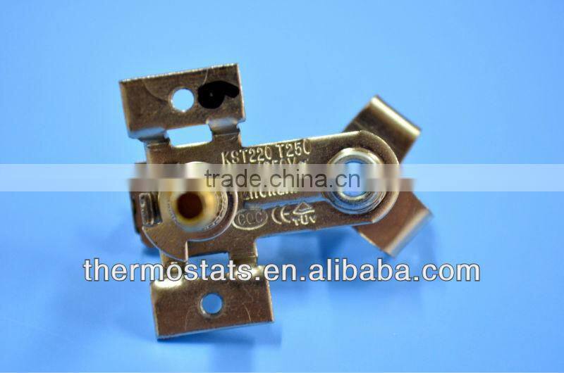 bimetallic high quality oven adjustable termostat/thermostat/termostato
