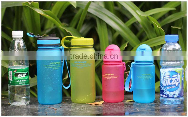 young fashion colourful tritan bottle single wall drinking plastic bottle 1000ml