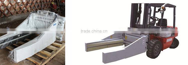 WANTE MACHINERY Hydraulic forklift block clamp for brick making machine