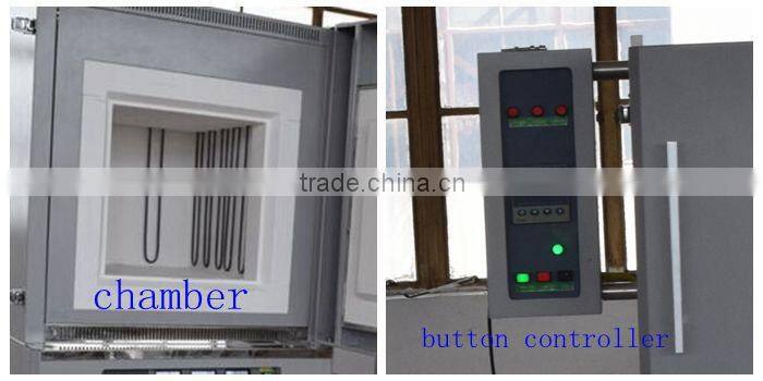 1700 C large chamber High temperature ceramic electric kiln