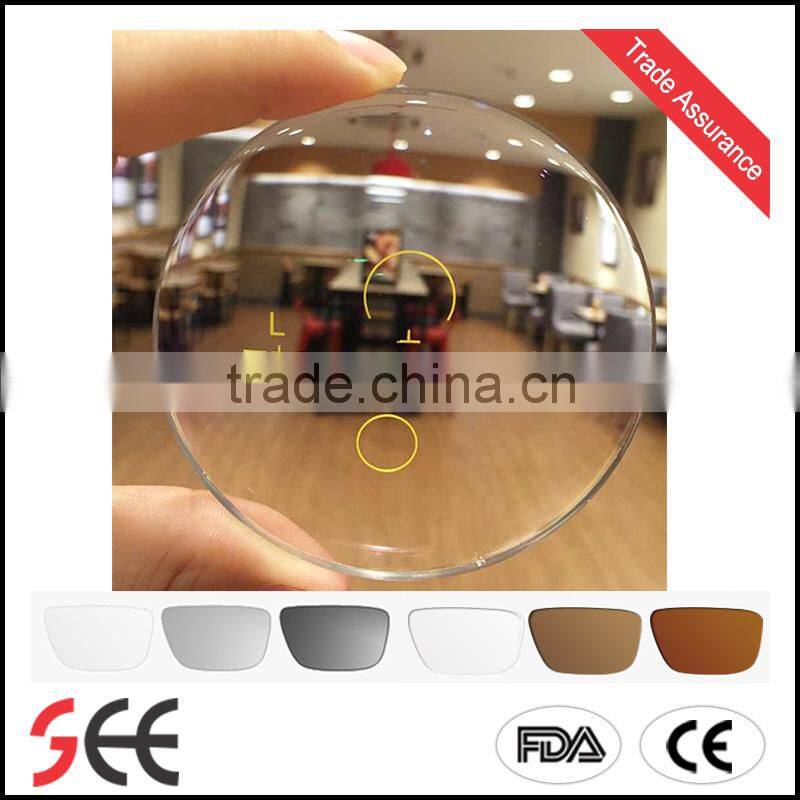 factory 1.56 PGX photo grey brown photochromic Progressive glasses optical lenses