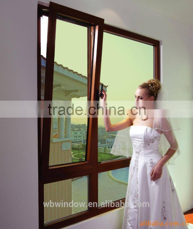 factory direct sale double glzaed pvc tilt and turn window with best price for sale