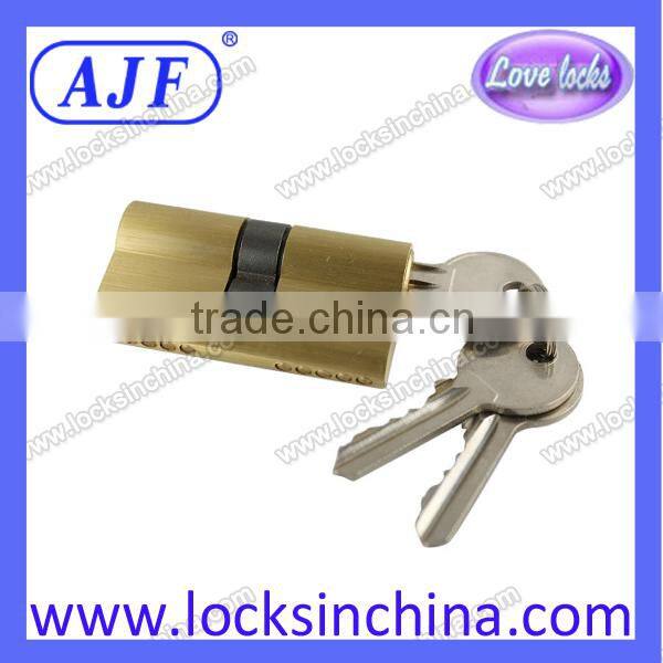 AJF high quality and security manufacturer zinc alloy euro profile cylinder lock