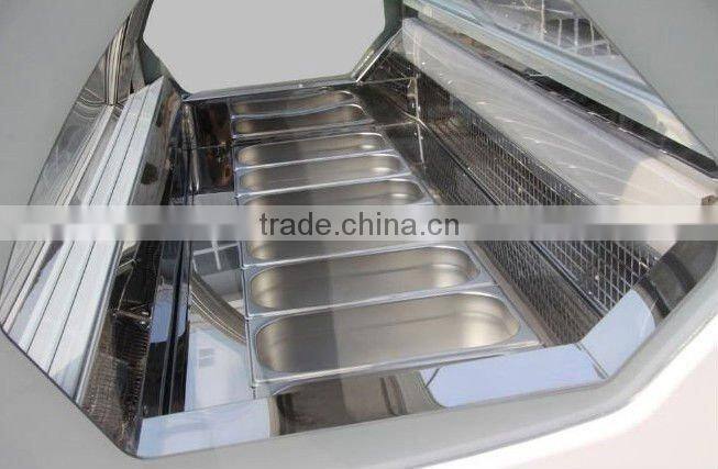 ice cream showcase /ice cream display showcase