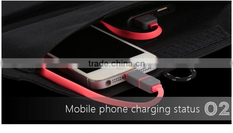 A grade mono-crystallin waterproof solar panel with usb interface for india market