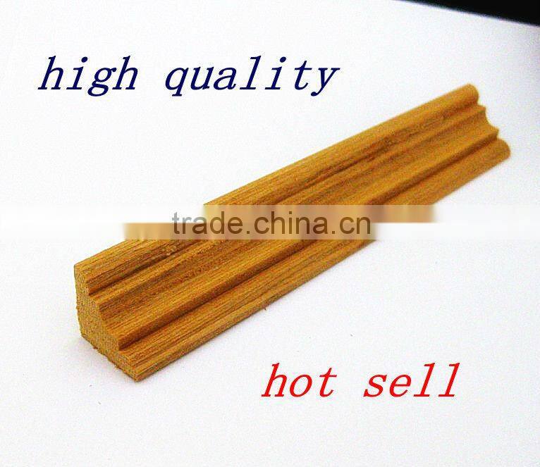 corner design recon teak wood moulding