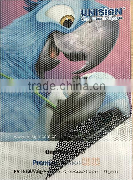 Unisign One Way Vision pvc vinyl