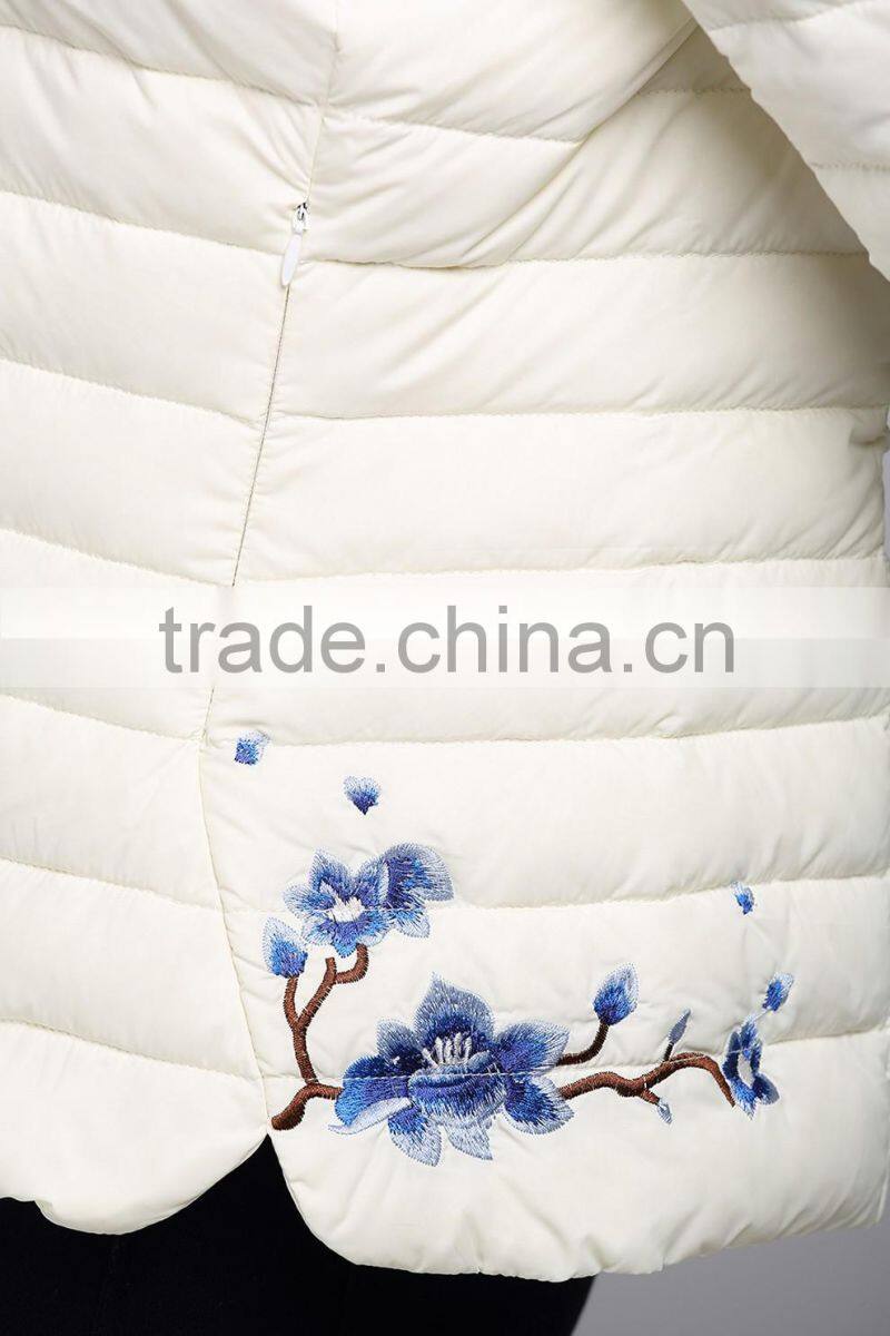 chinese clothing manufacturers outwear winter ladies down