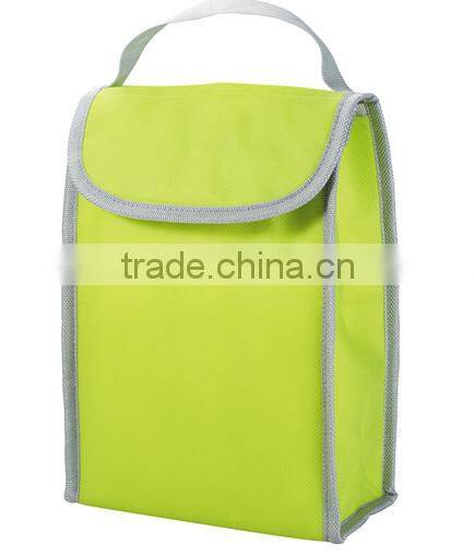 Promotional Non Woven Polypropylene Foldable Lunch Bag With Carry Handle /Cooler Bag