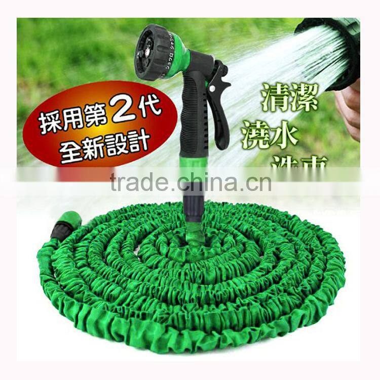 factory price green garden hose/expandable garden hose/clear garden hose