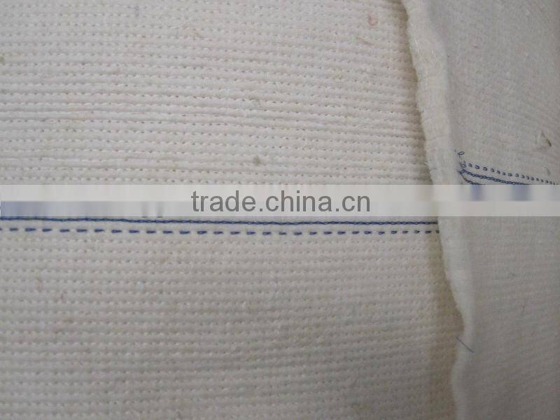 cotton and polyester nonwovens floor cleaning wipe with hole