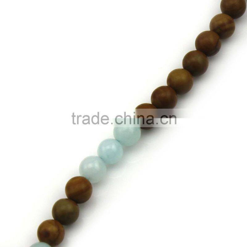 Original Natural Carbonado Jade Beaded Chain Long Green Tassel Necklaca