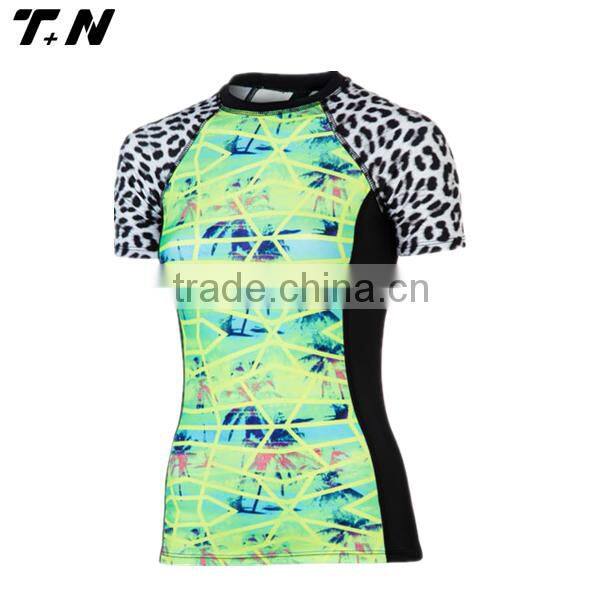 mens fitness rash guard sublimated manufacturer