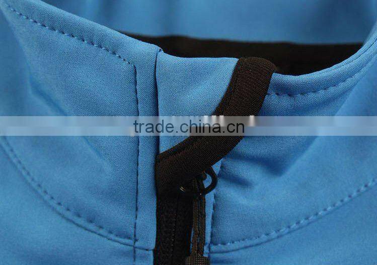 Autumn Bright Blue Jogging Outdoor Sports Unisex Jacket