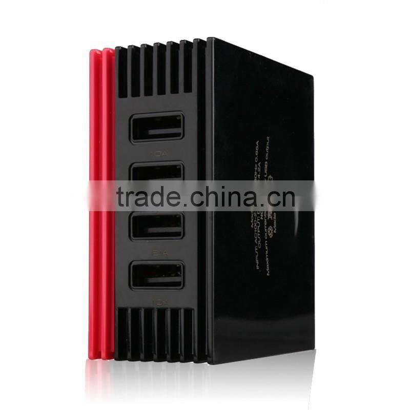 New product portabl 2a 1a 4 ports usb charger usb socket factory price for mobile