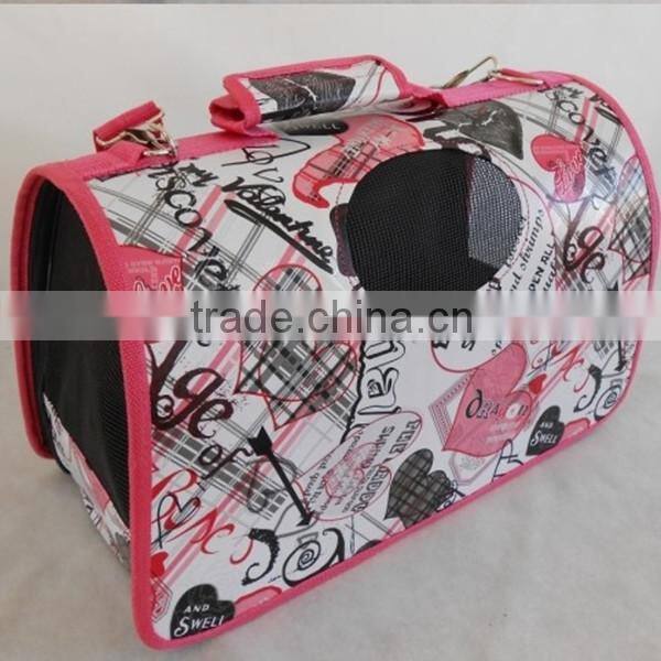 Foldable dog puppy cat pet carrier travel bag