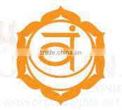 Orgonite Sanskrit Sacral Chakra Oval | Orgonite supplier