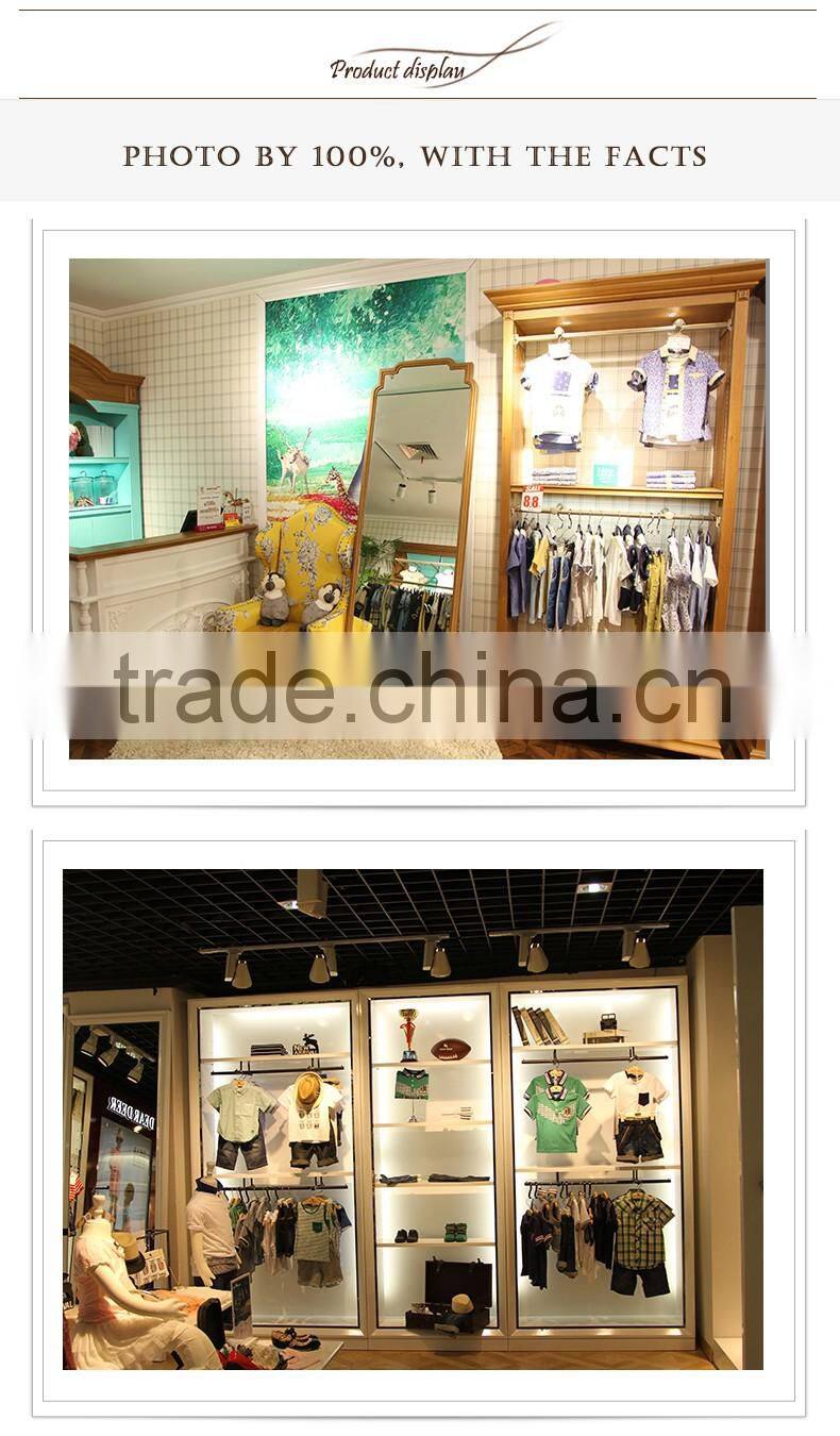 MFD wood white colour 4-Ply display showcase makedup/cosmetic display stand