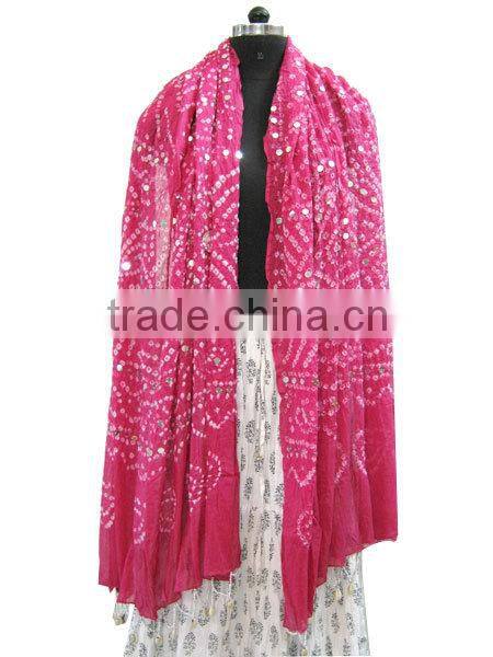 tie dye fashion stole dupatta stole