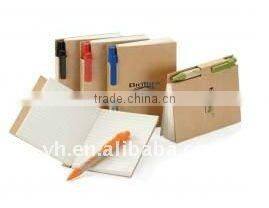 ECO mini size notepad with pen