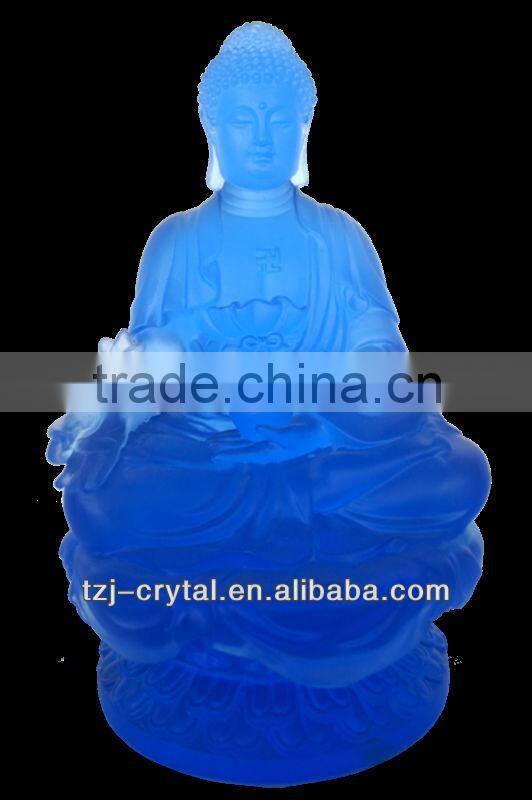 Wholesale Crystal Transparent Buddha Statues