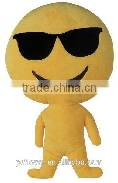 Custom Emoji funny dog toy with body