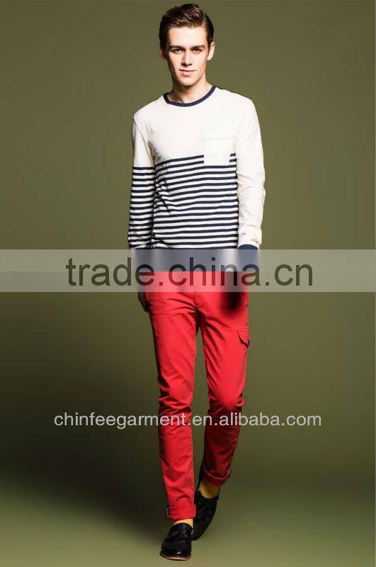 Fashion Vertical Stripe T Shirts