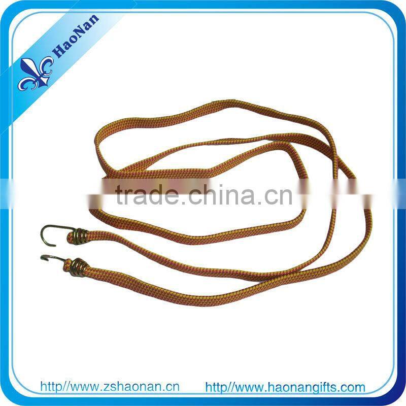 Natural latex bungee cord with plastic clips