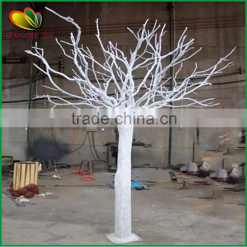 factory supply artificial tree trunk no leaves fiberglass artificial trunk decor artificial trunk