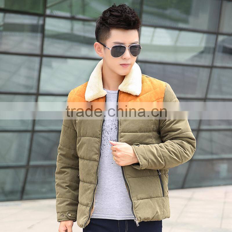Custom new style men goose down winter jacket