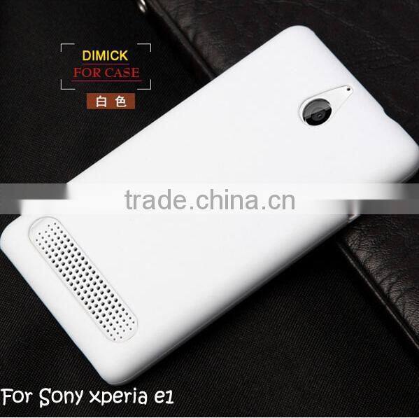 Frosted Matte Skin Hard Plastic Case For Sony Xperia E1