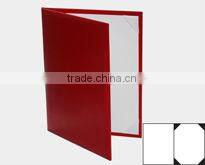 Brown Paper Diploma Folder With Four Satin Corners-Tent Style