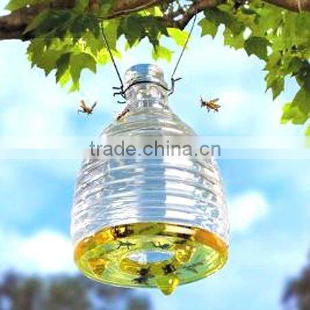 Hand printed Glass Pest Catcher