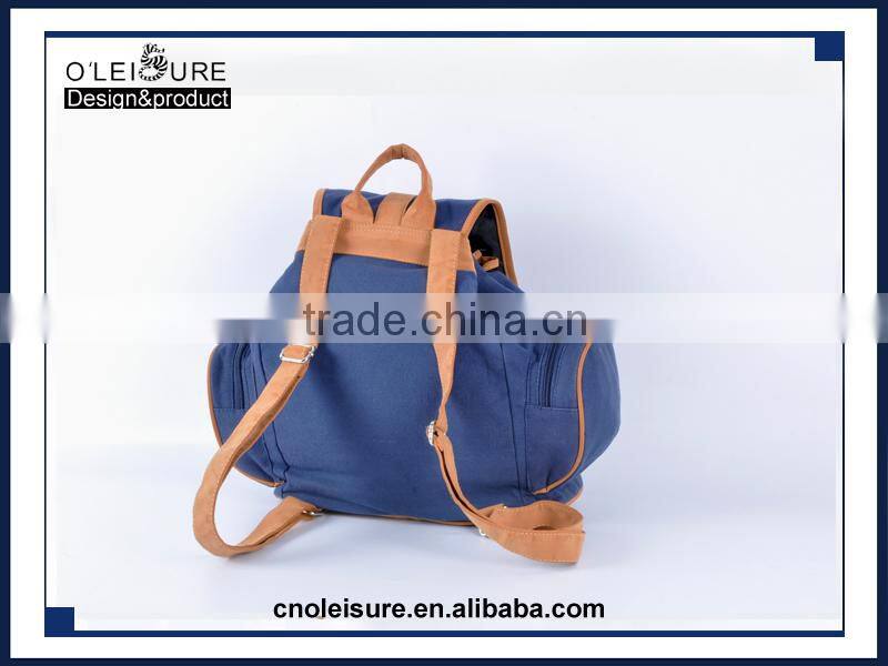 Vintage Men's Backpack Hiking Travel Military Satchel School bag Rucksack Designer Backpack