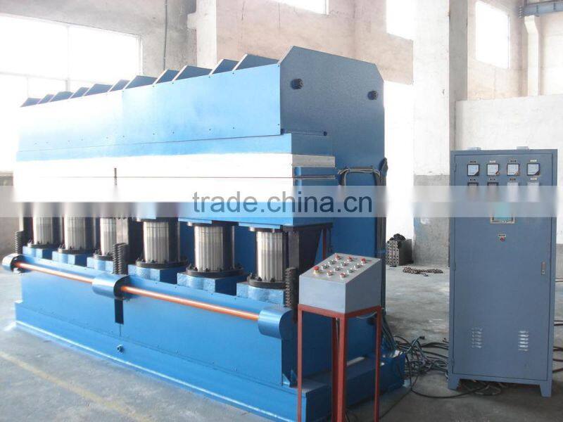 Jaw type rubber hydraulic vulcanizing machine for car tire