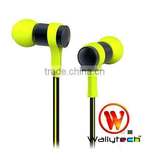 New design Flat cable In-Ear Earbuds