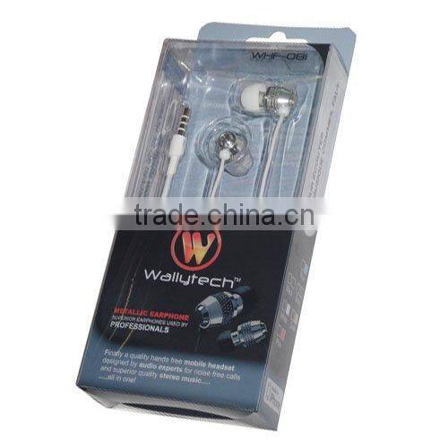 Wallytech Colorful Metal in-ear earphone