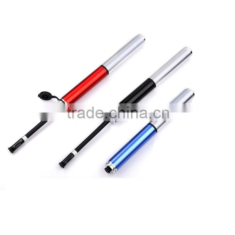 High-end Alloy Mini Bike Pump with Flexible Hose