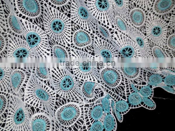 New Arrival/tw087/yellow /nigeria Guipure Lace/water Soluble Lace/cotton Guipure Lace Fabric For Wedding/party