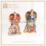 Shadow Box Christmas Nativity Holy Family Figurines