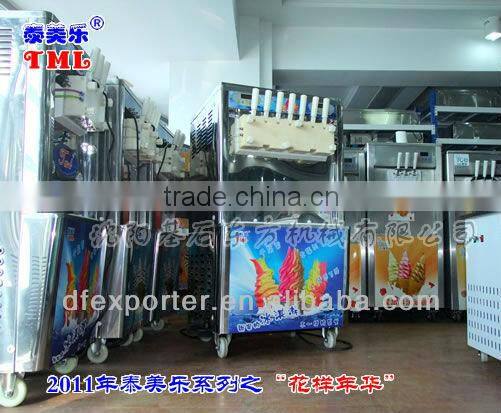 2015 TML rainbow ice cream machine manufacturer icecream machine