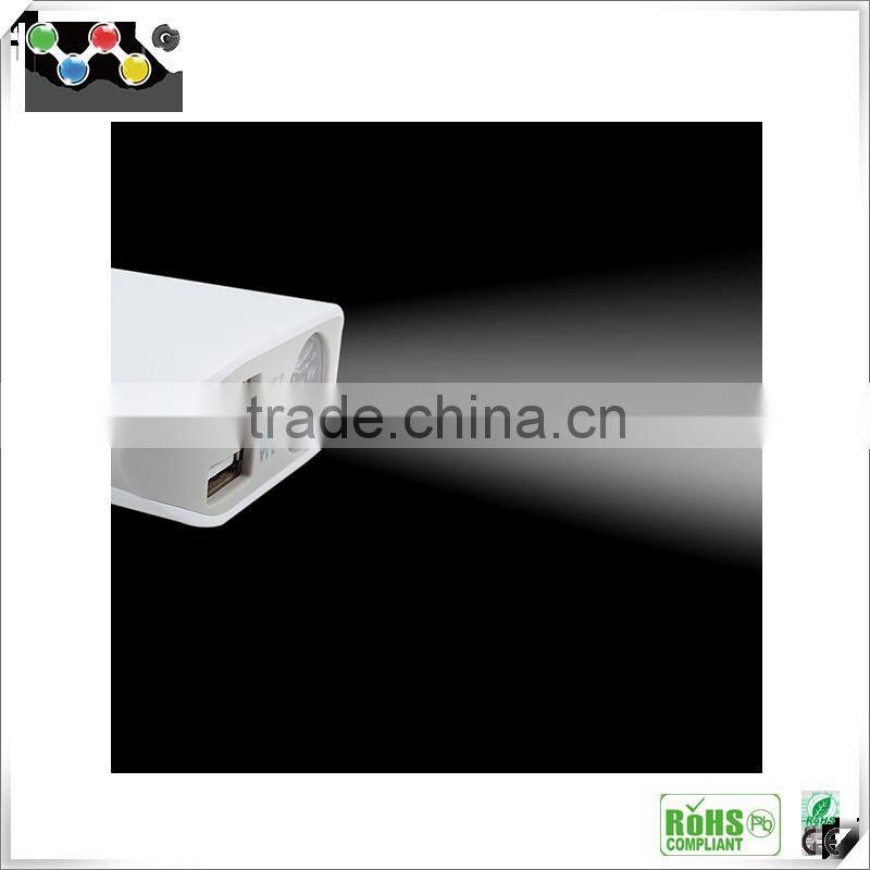 2016 Hot selling new product solar 10000mah power bank with led light for iphone