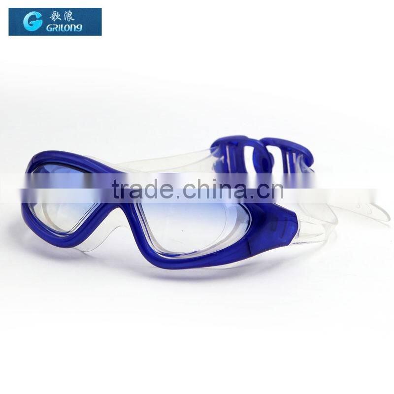 OEM swimming goggles with anti-fog Silicone swim goggles