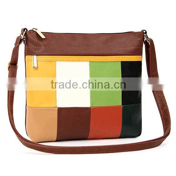 2014 New arrival top quality durable cute mixed clour cheap handbag price